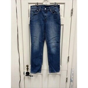 Levis 541 Jeans Men 32x34 Athletic Taper Fit Medium Blue Strauss